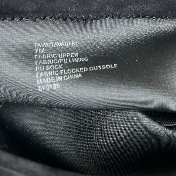 Steve Madden Women’s Faux Suede Pointed Toe Over-The-Knee Black Boots Size 7 - Picture 14 of 17